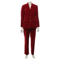 Etro Velvet suit in red