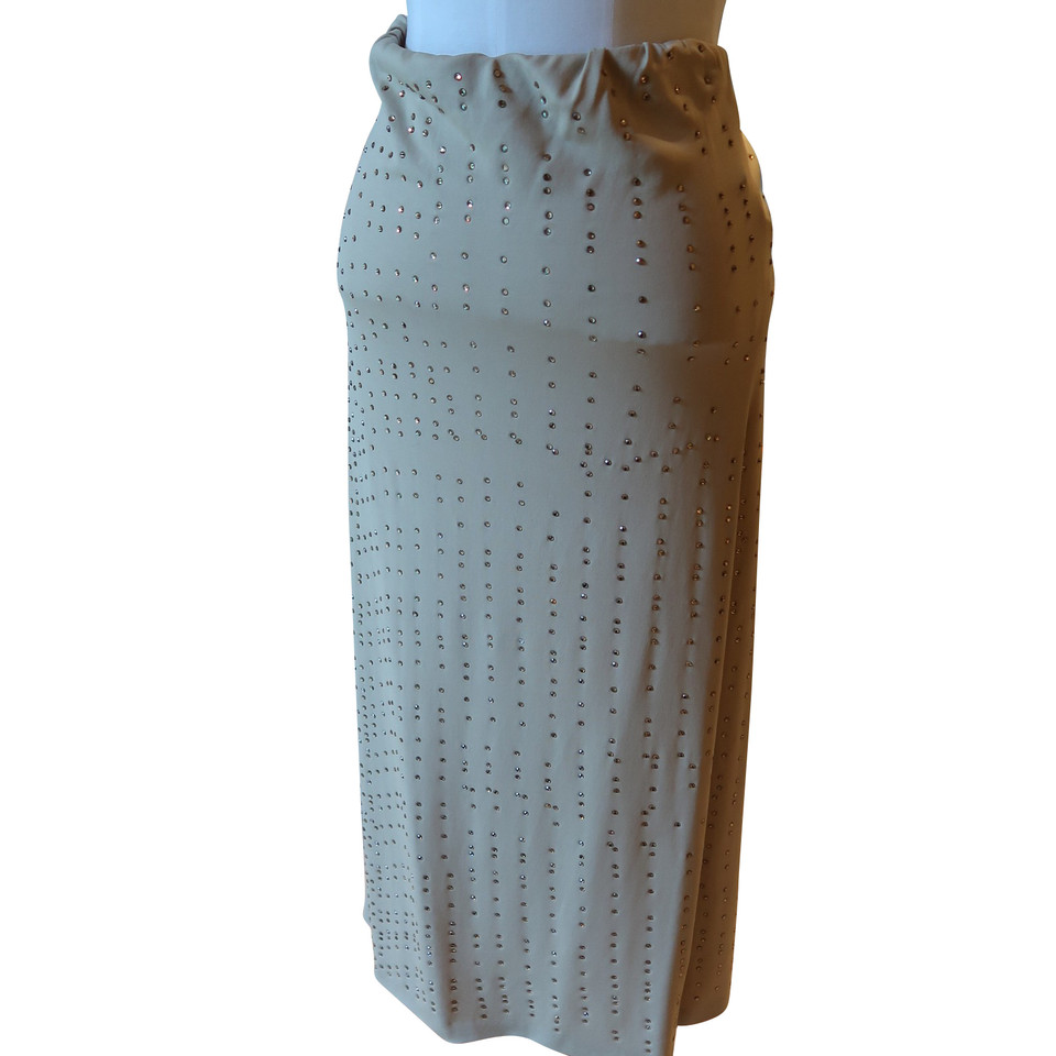 Donna Karan Skirt Jersey in Beige