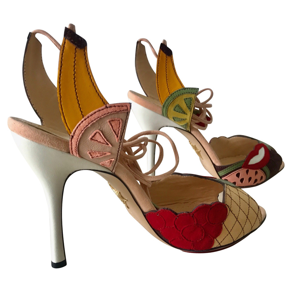 Charlotte Olympia Sandals with fruit elements