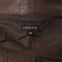 Joseph Giacca in pelle marrone