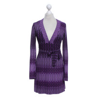 Gucci zijden jurk in purple