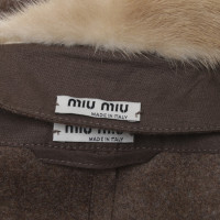 Miu Miu Jacket with fur collar