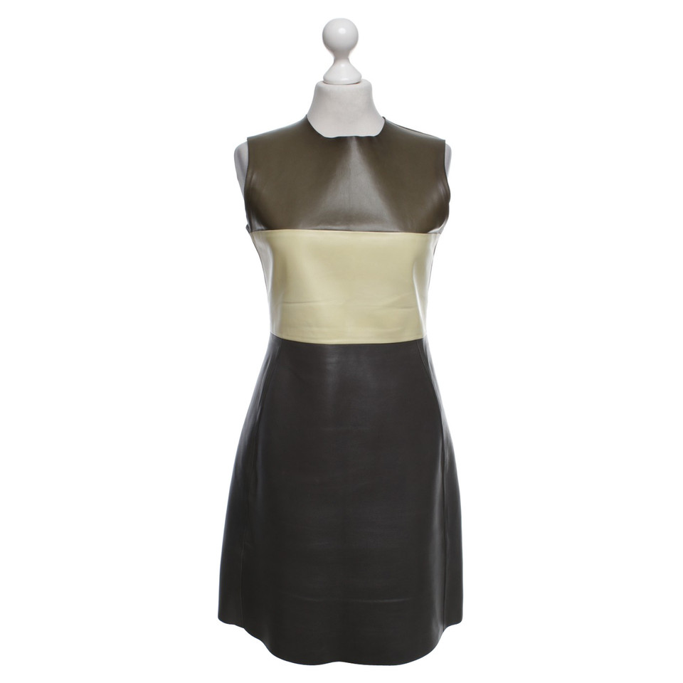 Céline Leather dress