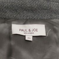 Paul & Joe Manteau court en gris