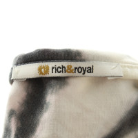 Rich & Royal Top con cinghie di cuoio