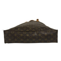 Louis Vuitton Sac Plat NM36 aus Leder in Braun