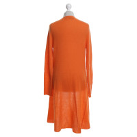 Allude manteau tricoté orange