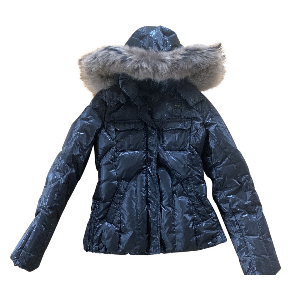 Blauer Usa Jacket/Coat Fur in Black