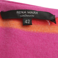 Andere merken Rena Marx - Striped kasjmier jas