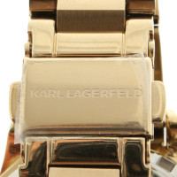 Karl Lagerfeld Armbanduhr aus Stahl in Gold