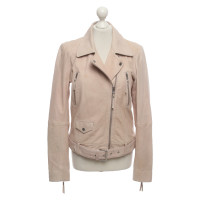 Designers Remix Veste/Manteau en Cuir en Rose/pink