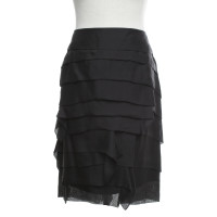 Hugo Boss top & skirt in black