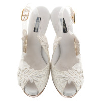 Dolce & Gabbana Platform sandals with application