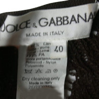 Dolce & Gabbana Oberteil und Rock aus Strick