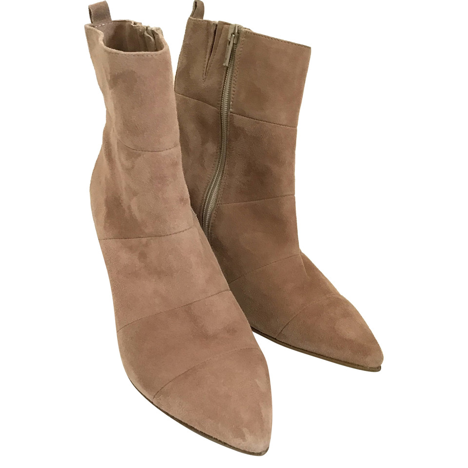 Kennel & Schmenger Ankle boots Suede in Nude
