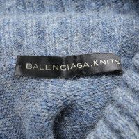 Balenciaga Sweater in blue / grey