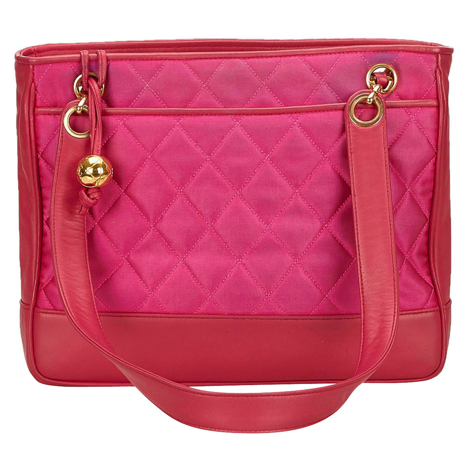 Chanel Quilted Nylon Chain Shoulder Bag