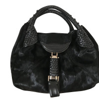Fendi Spy Bag Normal Fur in Black