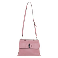 Gucci Bamboo Daily Top Handle Bag aus Leder in Rosa / Pink