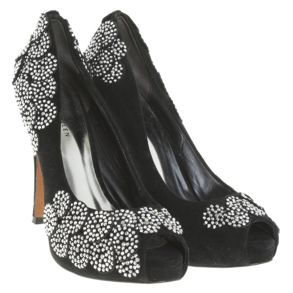 Karen Millen Plateau-pumps with jewelry