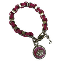 Juicy Couture Bracelet/Wristband Gilded in Fuchsia
