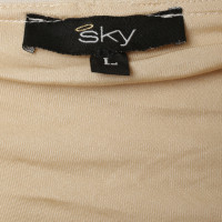 Sky Neckholder-Maxi-Kleid mit Print