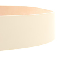 Furla Ceinture en crème blanche