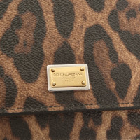 Dolce & Gabbana Handy-Case mit Animal-Print