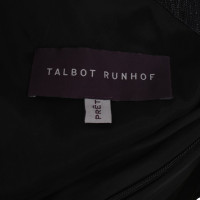 Talbot Runhof Schede jurk met decoratieve garens