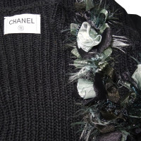 Chanel Vest met bloemen corsage
