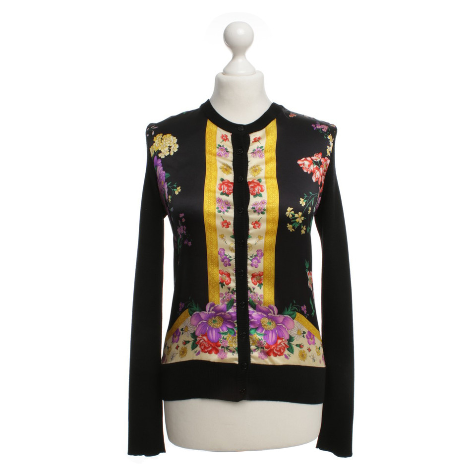 Dolce & Gabbana Woll-Cardigan mit Blumenprint