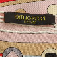 Emilio Pucci Kleurrijke zijden sjaal