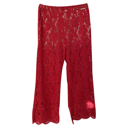 Twin Set Simona Barbieri Trousers in Red