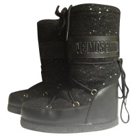 Moschino Love Bottes de lune en noir