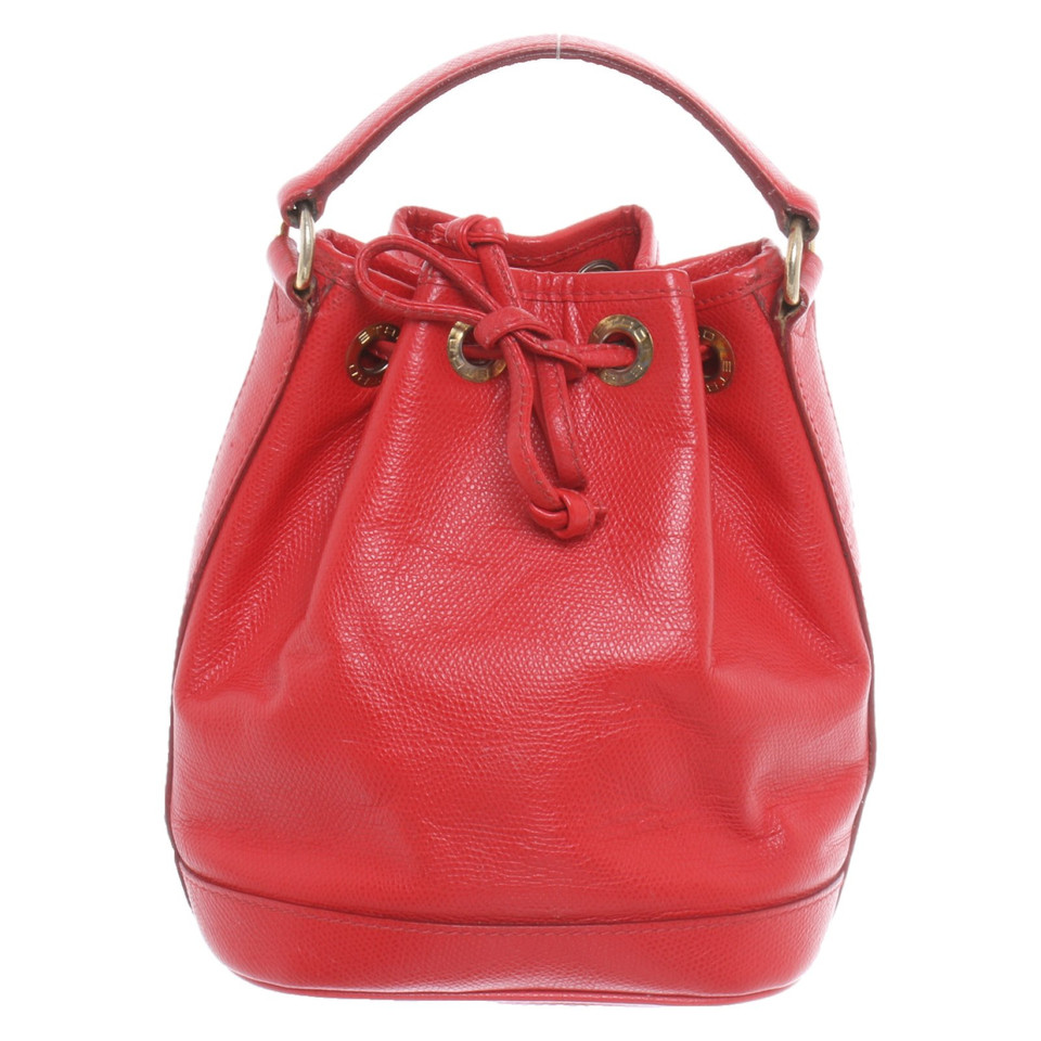Etro Shoulder bag Leather in Red