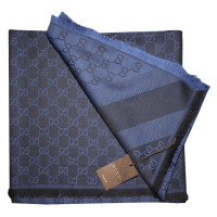Gucci Guccissima doek in zwart / Blauw
