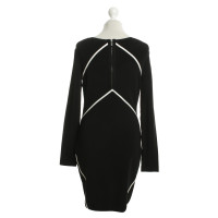 Diane Von Furstenberg Robe en noir / blanc