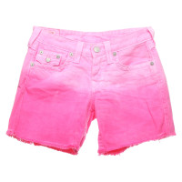 True Religion Shorts in denim rosa / rosa