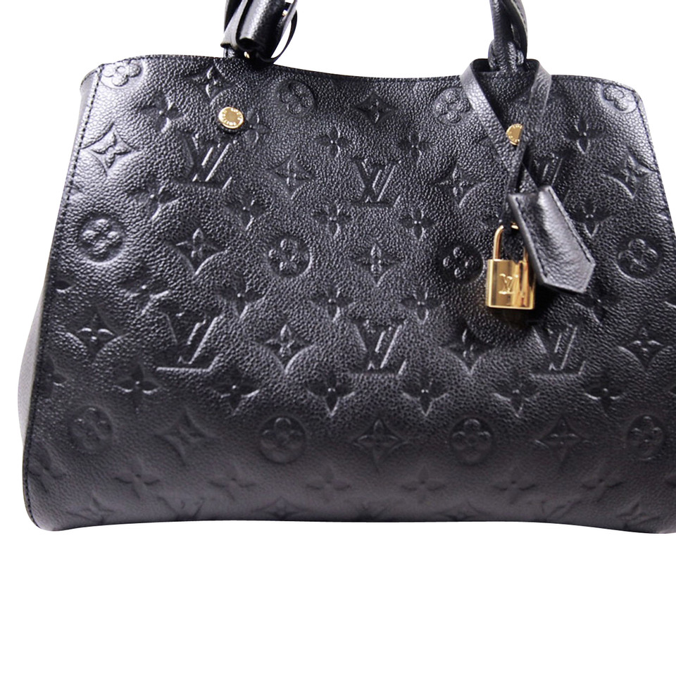 Louis Vuitton Montaigne Leather in Black