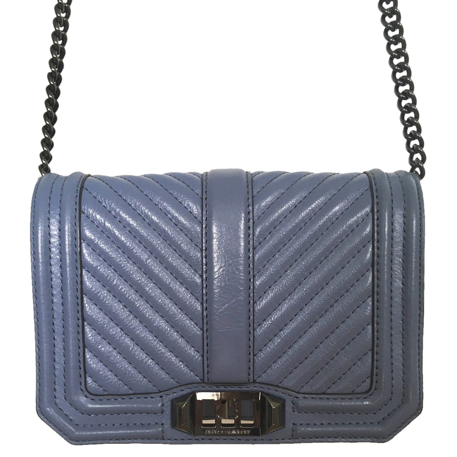 Rebecca Minkoff Shoulder bag Leather in Blue - Second Hand Rebecca Minkoff  Shoulder bag Leather in Blue buy used for 171€ (4505217)