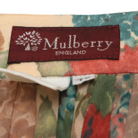 Mulberry Seidenrock mit Blumenmuster