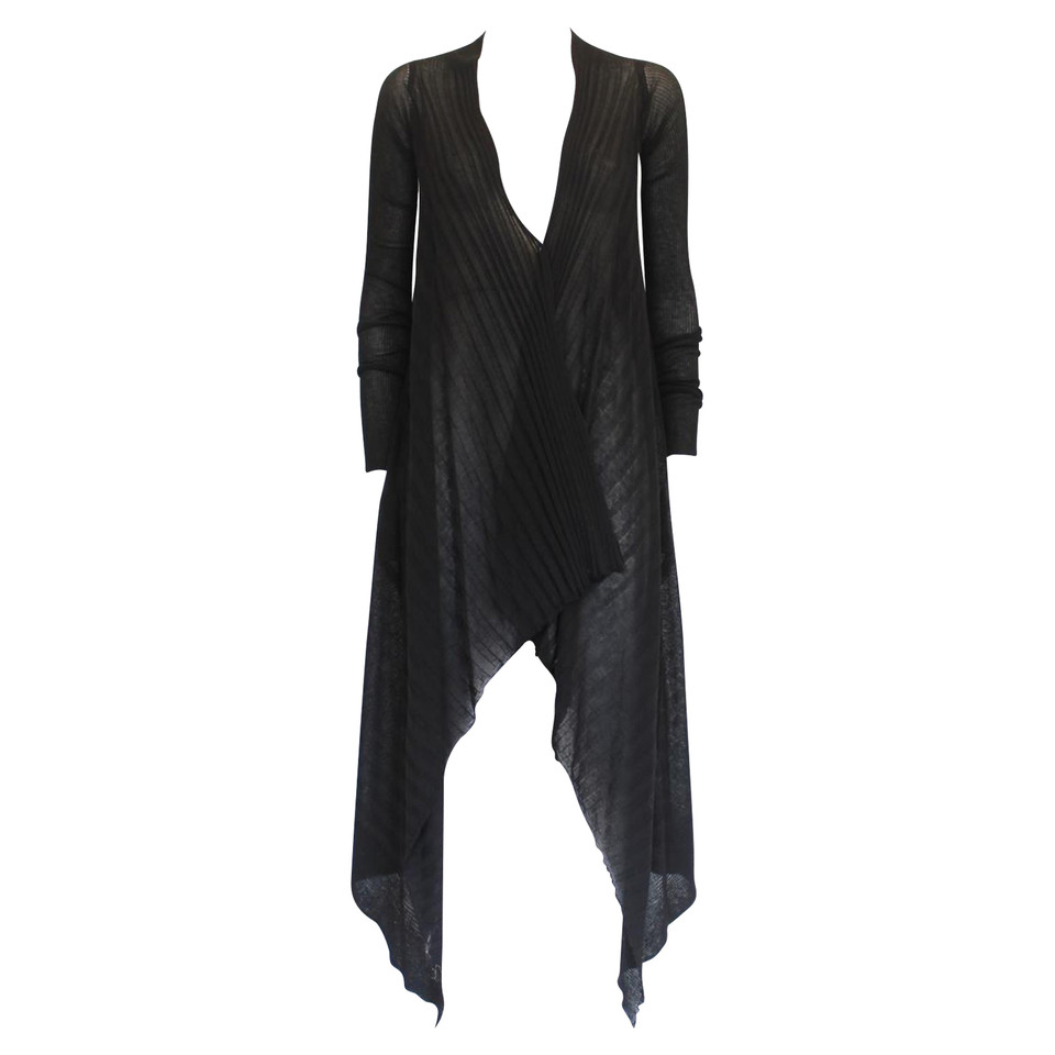 Rick Owens Jacke/Mantel aus Baumwolle in Schwarz