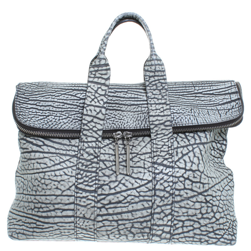 3.1 Phillip Lim "ora 31 borsa" in bianco e nero