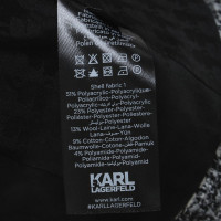 Karl Lagerfeld Giacca in bianco / nero