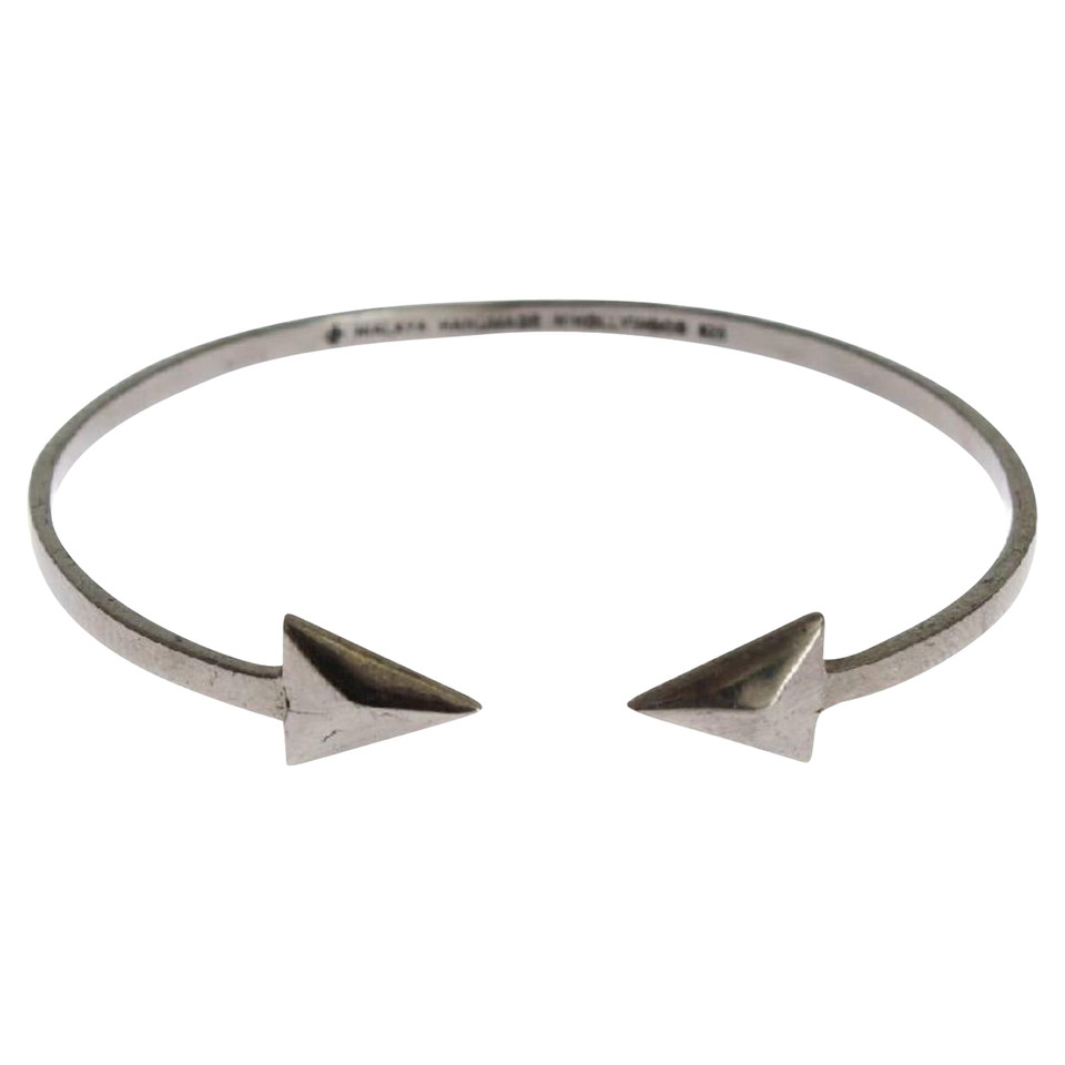 Nialaya Bracelet en Argent en Gris