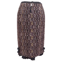 Louis Vuitton Tweed skirt with details