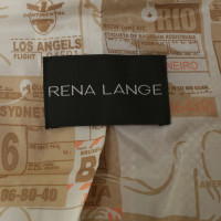 Rena Lange Costume con pelliccia trim