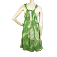 Diane Von Furstenberg Kleid aus Seide in Grün