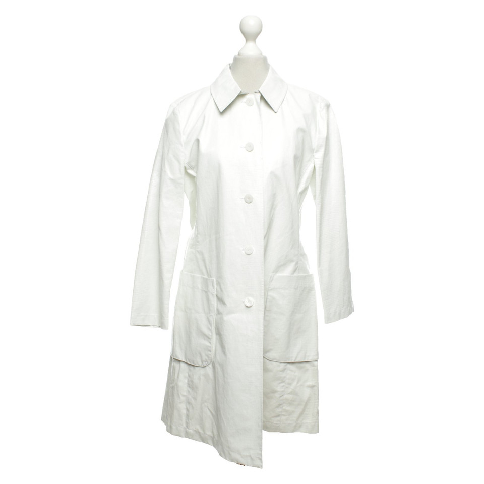 Emporio Armani Jacket/Coat in Cream