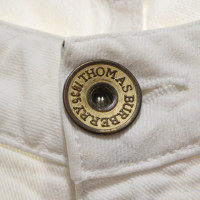 Thomas Burberry Jeans en Coton en Blanc